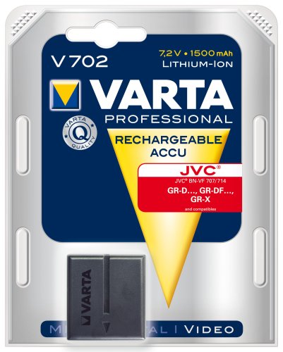 Varta V702 JVC kamerákhoz 7.2V 1500mAh Li-ion