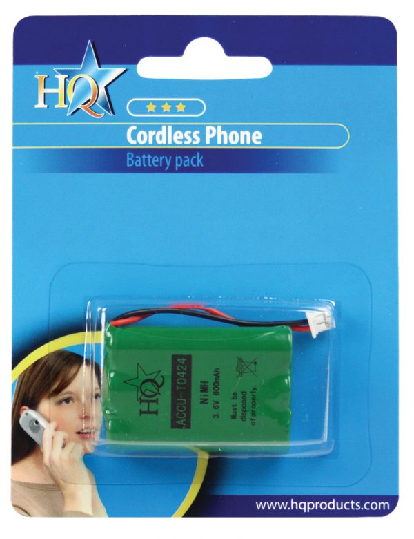 HQ Cordles Phone 3.6V 600mAh Ni-MH