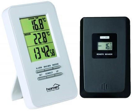 home HC11 Vezeték nélküli külső-belső hőmérő ébresztőórával