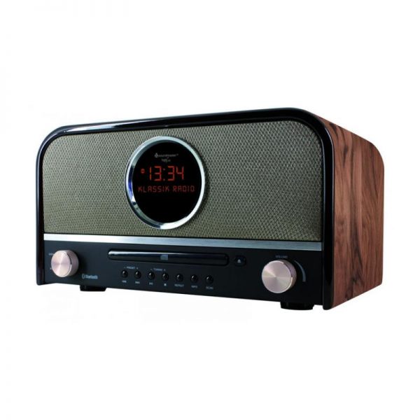Soundmaster NR-850 Nosztalgia rádió: DAB+ / FM rádió / CD játszó / Bluetooth / USB