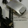 MP5, VGA-ról RCA-ra, S-VHS-re átalakító  konverter