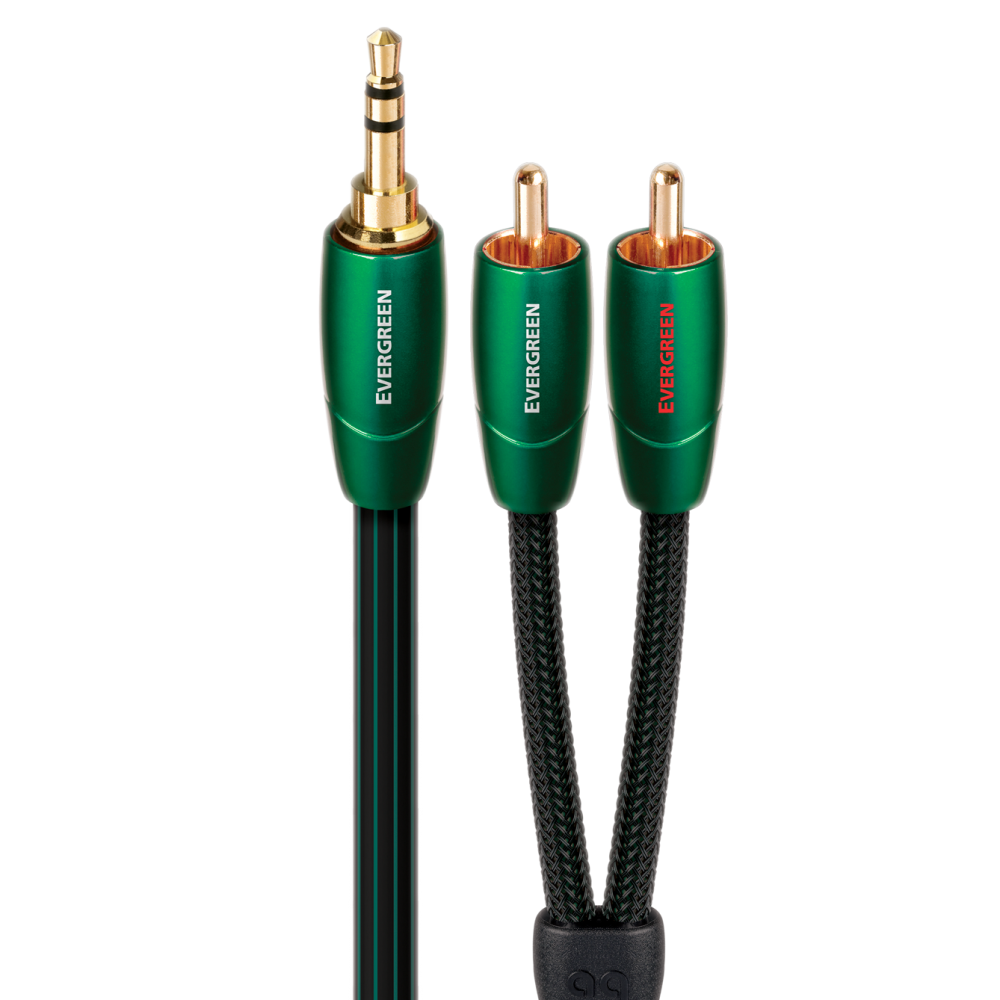 JACK/RCA kábel – 3.5mm stereo jack/2cinch, left/right – Audioquest ...